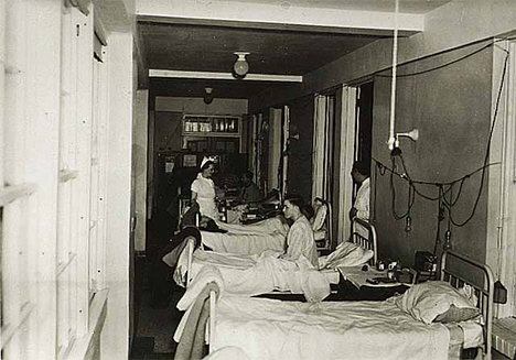 Sand Beach Tuberculosis Hospital at Lake Park Minnesota, 1940