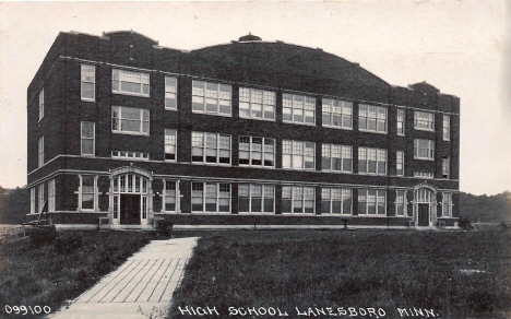 High School, Lanesboro Minnesota, 1921