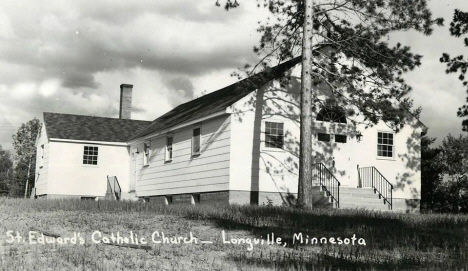 St. Edward's Catholic Church, Longville Minnesota, 1952