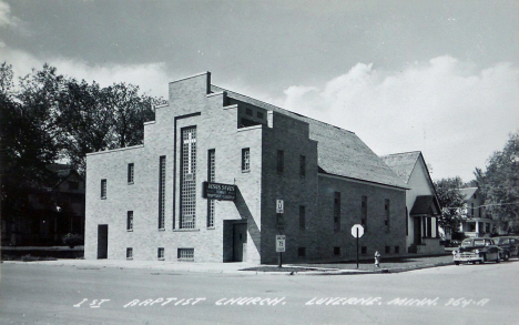 First Baptist Church, Luverne Minnesota, 1950's