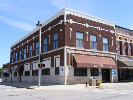 Former First National Bank, Luverne Minnesota, 2014