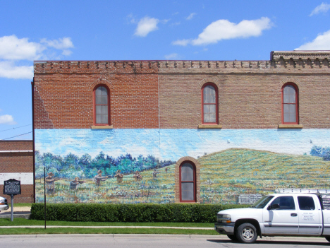 Mural, Madelia Minnesota, 2014