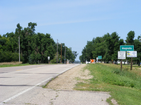 City limits, Magnolia Minnesota, 2014