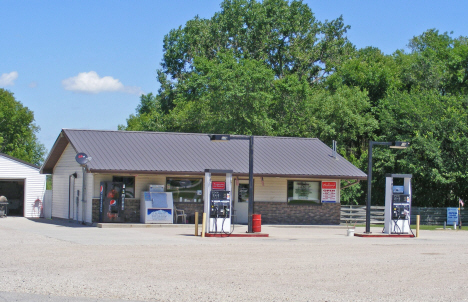 Gas station and convenience store, Marietta Minnesota, 2014