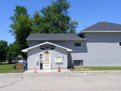 Senior Citizens Center, Marietta Minnesota, 2014
