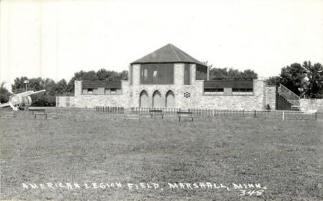 American Legion Field, Marshall Minnesota, 1940's