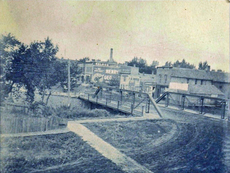 Street scene, Marshall Minnesota, 1907