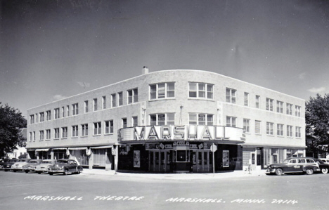 Marshall Theatre, Marshll Minnesota, 1950's