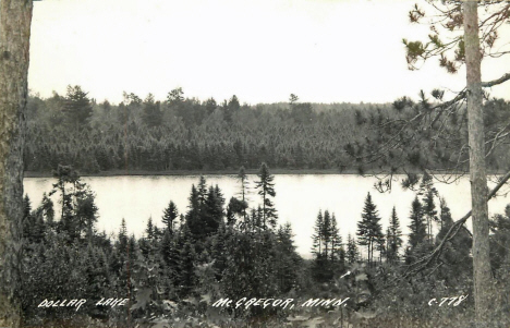 Dollar Lake near McGregor Minnesota, 1940's