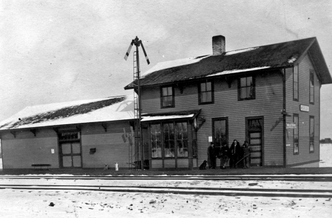 Soo Line Depot, McGregor Minnesota, 1920's?