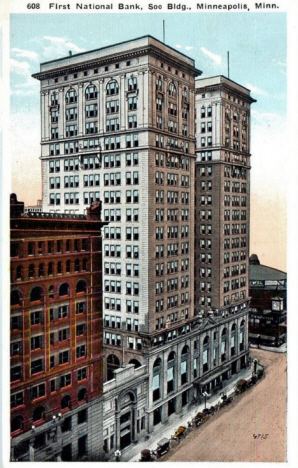 First National Bank and Soo Buildings, Minneapolis Minnesota, 1918