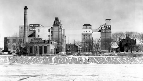 Gluek Brewery and Mansion, 22nd and Marshall Street NE, Minneapolis Minnesota, 1963