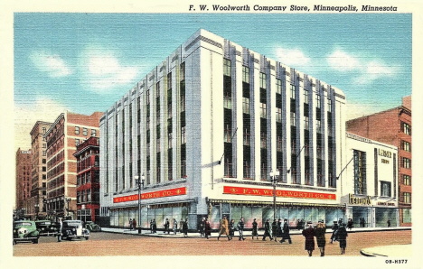 F. W. Woolworth Store, Minneapolis Minnesota, 1940