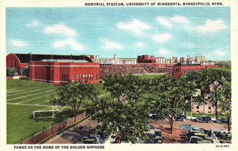 Memorial Stadium, University of Minnesota, Minneapolis Minnesota, 1935