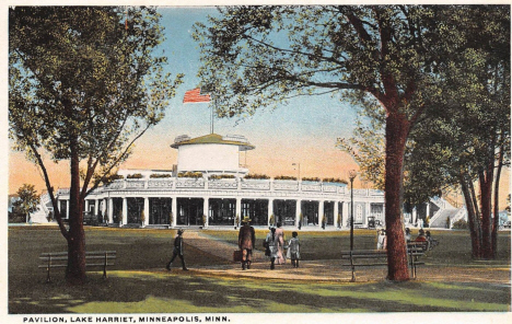 Pavillion at Lake Harriet, Minneapolis Minnesota, 1910's