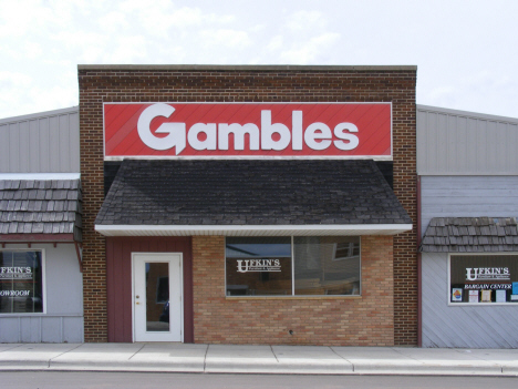 Former Gambles store, Minneota Minnesota, 2011