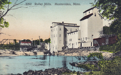 Roller Mills, Montevideo Minnesota, 1914