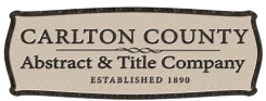 Carlton County Abstract and Title, Moose Lake Minnesota