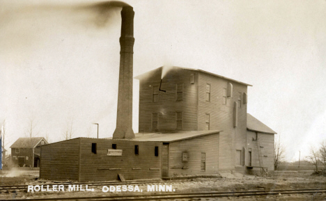 Roller Mills, Odessa Minnesota, 1917