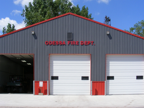Fire Department, Odessa Minnesota, 2014