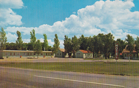 Wally's Motel, Ortonville Minnesota, 1950's