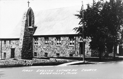 First English Lutheran Church, Ortonville Minnesota, 1940's