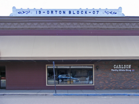 Orton Block, Ortonville Minnesota, 2014