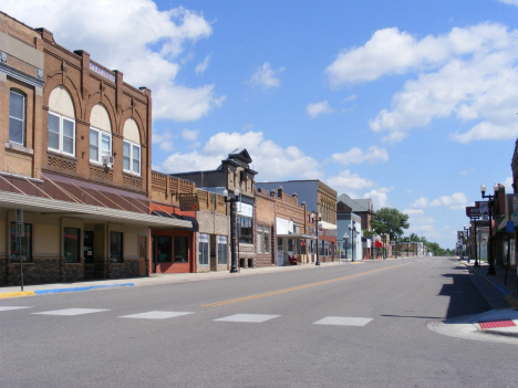 Street scene, Ortonville Minnesota, 2014