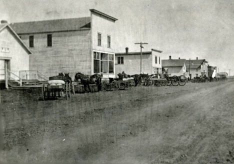 Main Street, Pemberton Minnesota, 1915