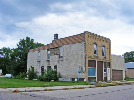 Street scene, Pennock Minnesota, 2014