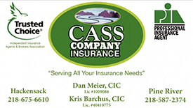 Cass Company Insurance, Pine River Minnesota
