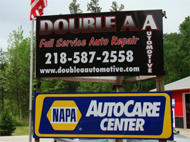 Double A Automotive, Pine River Minnesota