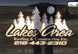 Lakes Area Roofing and Construction, Pine River Minnesota