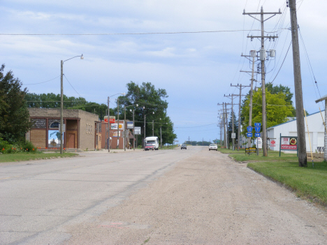 Street scene, Porter Minnesota, 2011