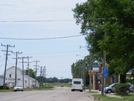 Street scene, Porter Minnesota, 2011