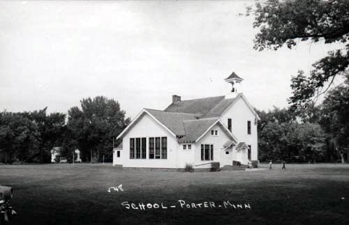 Public School, Porter Minnesota, early 1950's