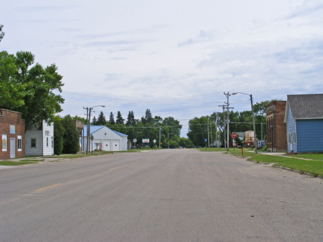 Street scene, Porter Minnesota, 2011