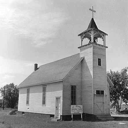 St. John's Episcopal Church at Red Lake Minnesota, 1960