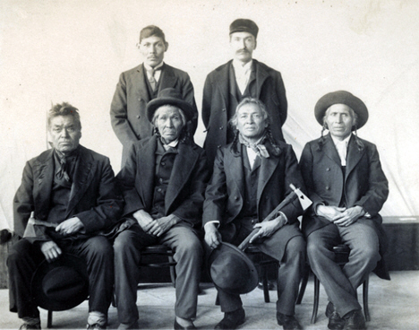 Red Lake Chippewa delegation to Washington, 1899
