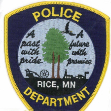 Rice Police Department, Rice Minnesota