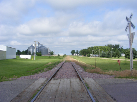 Railroad tracks, Rushmore Minnesota, 2014