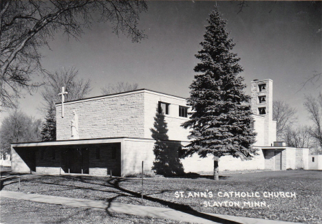 St. Ann's Catholic Church, Slayton Minnesota, 1956