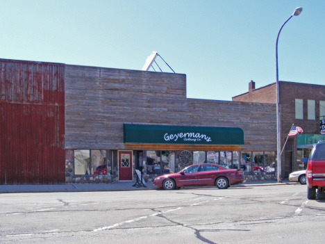 Geyerman's Clothing store (now closed), Slayton Minnesota, 2014
