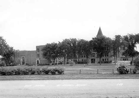 High School, St. James Minnesota, 1950