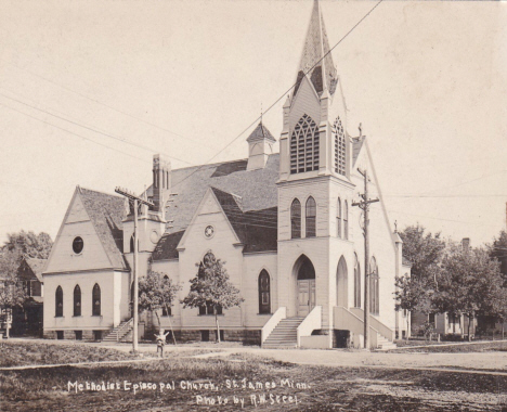 Methodist Episcopal Church, St. James Minnesota, 1907