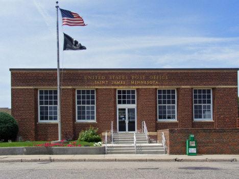 Post Office, St. James Minnesota