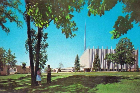 Christ Chapel, Gustavus Adolphus College, St. Peter Minnesota, 1960's