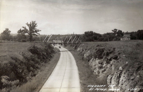 US Highway 169, St. Peter Minnesota, 1940's