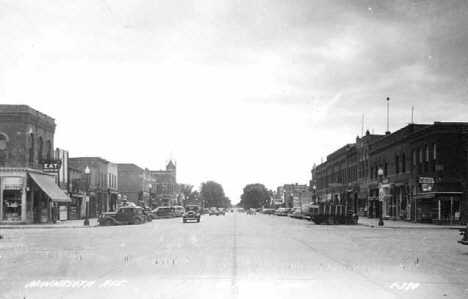 Minnesota Avenue, St. Peter Minnesota, 1935
