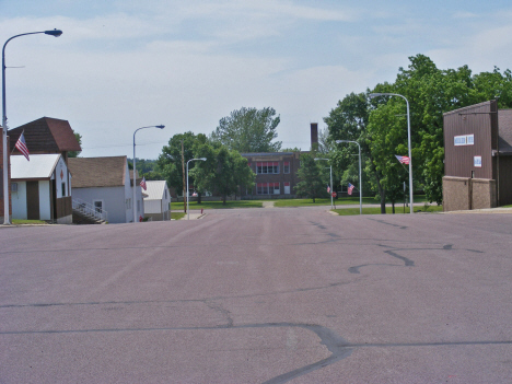 Street scene, Storden Minnesota, 2014